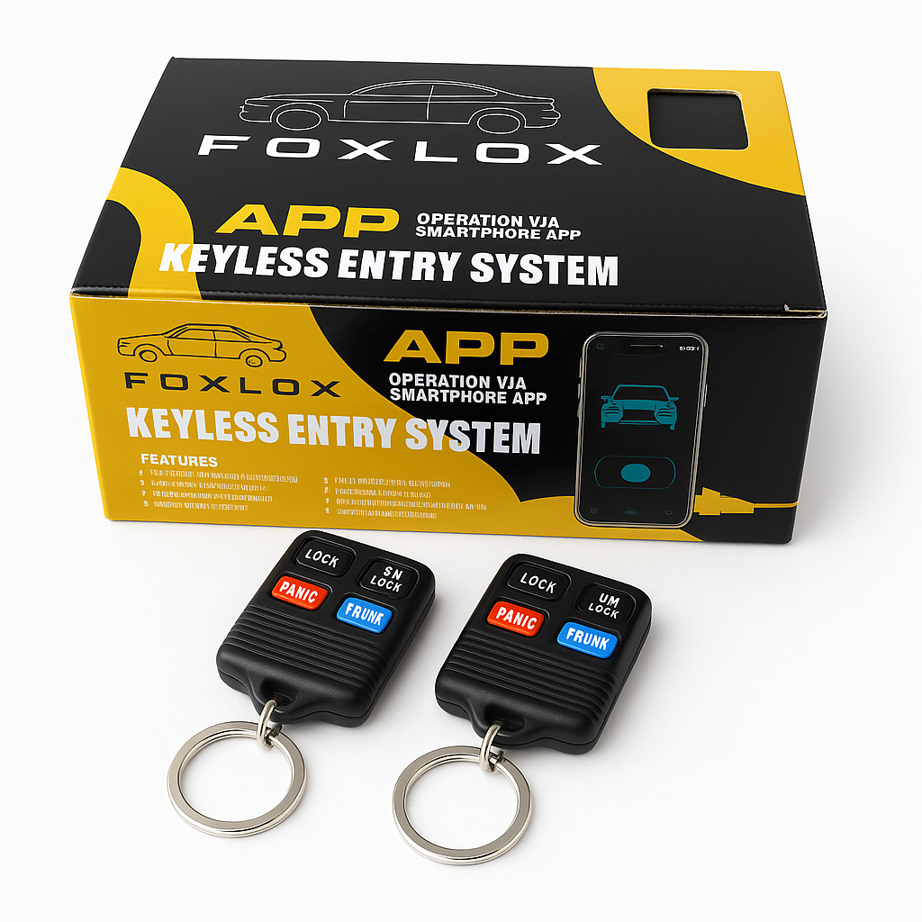 1985-1993 Convertible Model: Foxbody Keyless Entry with (2) SN95 Remotes (Version V2b)