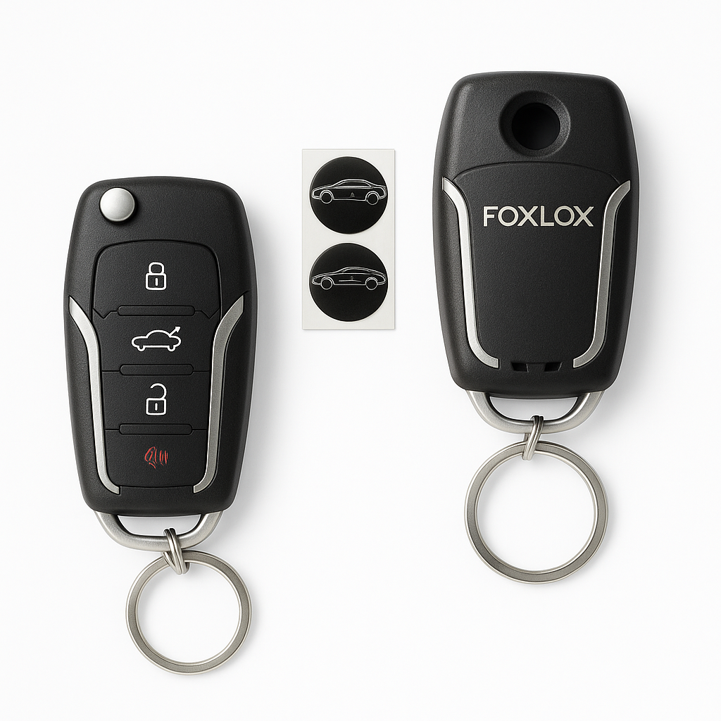 (2) OEM Style Flip Key Fobs